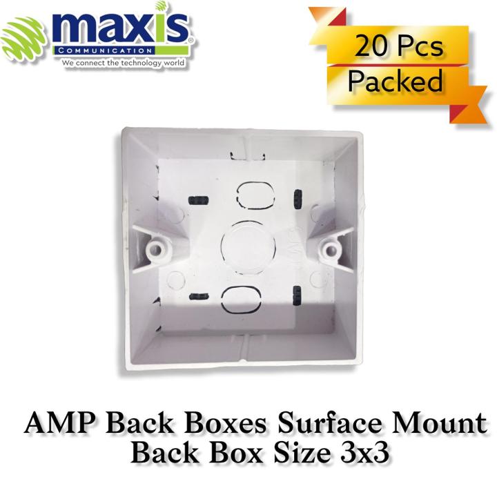 AMP Back Boxes Surface Mount Back Box