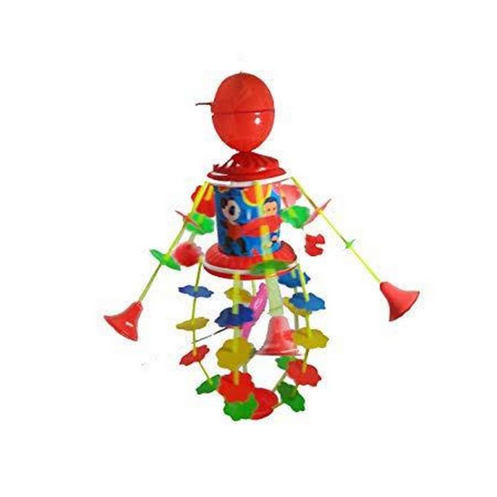 Musical Toy Nursery Merry Go Round Wind Up Toy
