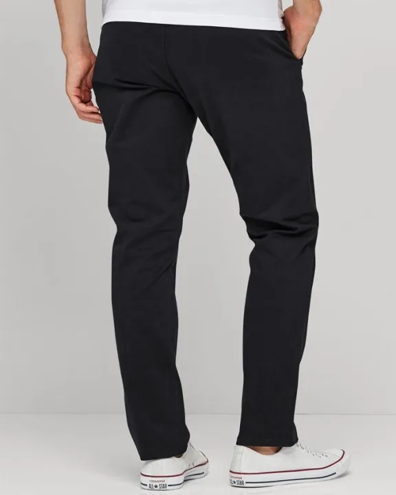 Black%20Cotton%20Men's%20Chino%20Slim%20Fit%20-%20Image%204
