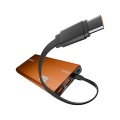 Zero® Lumin L-100 Power Bank 10000mAh 22.5W Fast Charging PowerBank | QC 3.0 Powerbank | USB-C Input/Output Powerbank  | Built-in Cable Powerbank | Aluminum Body Powerbank | Portable Powerbank  | Fast Charge Power Bank for Android & IOS. 