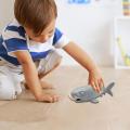 Toddler Shower Toys Shark Novelty Leg-Eating Shark Toy Anti-Pressure Sensory Toys Party Supplies Funny Spoof Trick Gift For Kids. 