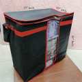 Storage Bag Closet Organizer 100 Gm Cloth Storage Boxes for Wardrobe Black. 