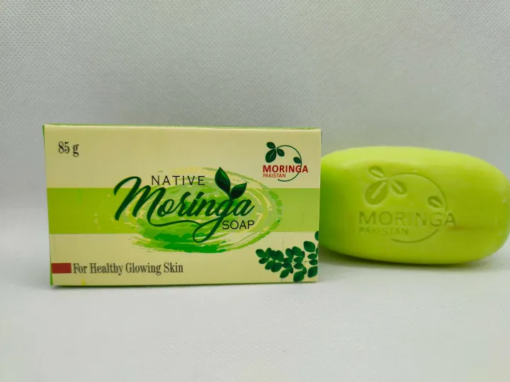 Moringa%20Organic%20Natural%20Soap%20-%2085Gm%20for%20Replenish%20,Cleanse%20Skin,%20Reduce%20Scars%20and%20Acne%20-%20Image%204