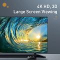 Baseus HDMI Switcher 4k@60hz, 1x2/2x1 Bi-Directional (2 In 1 Out, 1 In 2 Out) FULL HD HDMI Adapter Hub for Xbox PS5/4, TV BOX. 
