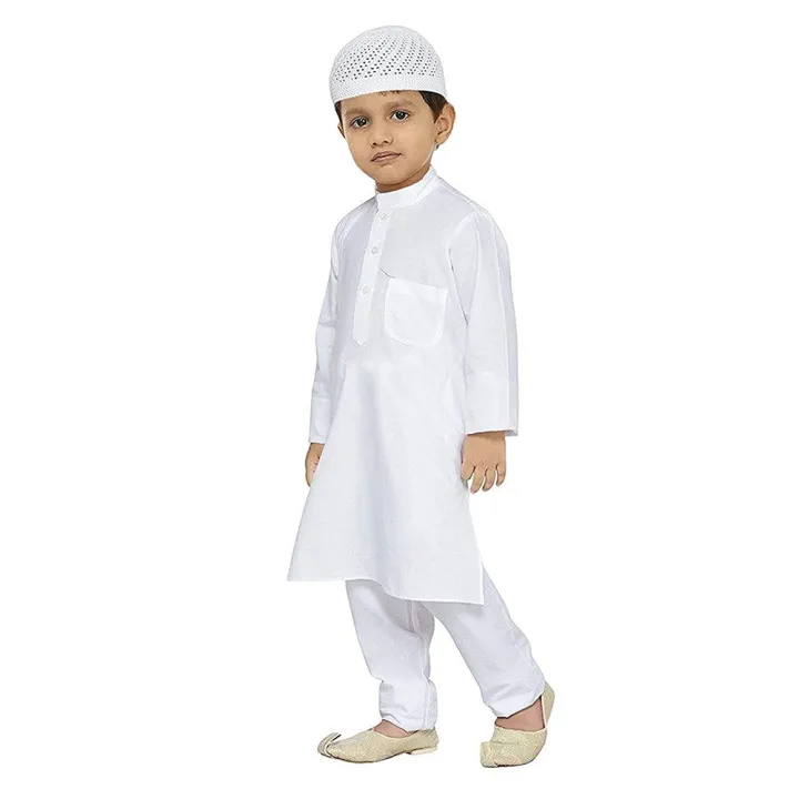 Kurta%20Pajama%20Suit%20For%20Newborn%20Baby%20Boy%20-%20%20For%203-6%20Months%20&%20%206-12Months%20-%20Image%202