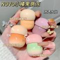 NOVO Small Mushroom Milk Jar Lip Clay Lip Jelly Velvet Matte Waterproof Lipstick Not Easy to Fade Non-stick Cup Lipstick Makeup. 