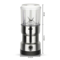 Grinder - RAF Grinder - RAF Blender - RAF 2 in 1 Blender And Grinder - Coffee Grinder - Juice Maker - Electric 2 in 1 Grinder And Blender -  300W Blender - Fruit Mixer - Spice Grinder - Home Essential - 100% Stainless Steel. 