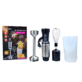 RAF / KOLAX / SURHAN / REDMOND / Silver Crest SI-818 Hand-Blender Stick Hand Immersion Blender 500 Watt 4 BLADES  2 Touch-Speed  and speed control low to high Immersion Multi-Purpose Hand Blender. 