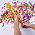 Party Supplies Confetti Party Poppers Birthday Celebrations Wedding, Showtime, Celebrate New Year Parties, Anniversary & Graduation Farewell Glitter for Indoor & Outdoor Events, Air Compressed Party Popper Available. 