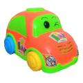 Pull String Foxy Car Toy With Glowing Light for Kids 14x9cm Color May Vary. 