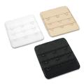 Pack of 3 Bra Extenders 3 Hooks and 3 Rows Soft and Comfortable Women Bra Extension in Black Skin and Pink Colors Increase 0.5 to 1.5 inches to Band Size of your Bra Hook Extender Accessories. 