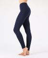 Ladies Women Girls Navy Blue 100% Soft Cotton With Ribbed Lycra Tights Sexy Legging Free Size. 