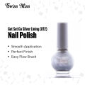 Swiss Miss Nail Polish Get Set Go Silver Lining (812). 