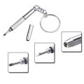 Mini 3 in1 Eyeglass Screwdriver Sunglass Watch Repair Kit Tool with Keychain. 