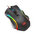 Redragon M607 Griffin RGB USB MMO Gaming Mouse 8 buttons 7200 DPI Ergonomic Design Programmable. 