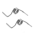 4 Pcs French Door Refrigerator Spring Silver Spring for Samsung DA81-01345B RF267AFWP RF267HERS RF268ABBP RF268ABPN RF268ABRS. 
