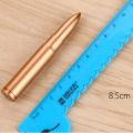 01 PC Outdoor Portable Plastic Bullet Shape Ballpoint Pen Unique Mini Signature Writing Pens Students Stationery Office Supplies. 