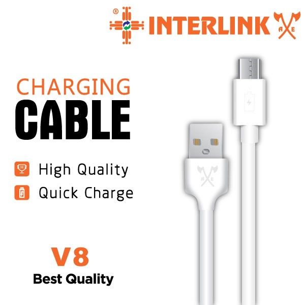 Interlink Axe 1.0A Data And Charging CAble