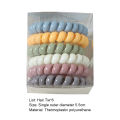 Hair Rope Flexible TPU Rubber Gum Spring Hair Rope. 