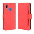 For Huawei Nova 3E Wallet Case Magnetic Book Flip Cover with Removable Credit Card Holder. 