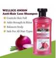 Wellice Professional Onion Anti Hair Loss Shampoo 400g. 