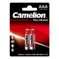 Camelion plus alkaline batteries - AAA2 (2 batteries). 