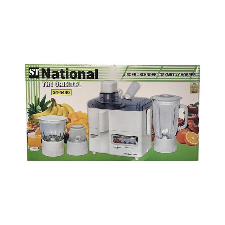 4 IN 1-ST NATIONAL-ST4440-JUICER BLENDER GRENDER