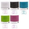 Mini Bluetooth MP3 Music Player Speaker V4.2 | Wireless Portable Speaker with Light | SD Card, USB, FM Radio Supported | Rechargeable Speaker. 