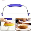 Brownie Cutter Large Stainless Steel Cake Cutter with Adjustable Blade Baking Tool for Layered Cakes Kitchen Slicer for Perfect Slices. 