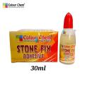 Colour Chem Jewell Beads Fixing, Stone Fix Adhesive Permanent Glue 30ml, It is Used on Jewellery for Fixing of Beads and Stones. 