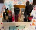 1 pcs Cosmetic Storage Box Multi Functional Organiser Random Colour. 