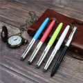 Nostalgic old style fountain pen Plastic ink pen School office writing supplies Multiple colors to choose from. 