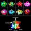 Boys Girls Gyro Luminous Hand Gyro Watch Spin Kids Toy Spin Fashion Luminous Bracelet Watch LED Luminous Toy Kids. 