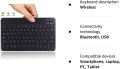 Slim Bluetooth Keybòard Compatible with íPad 10.2-inch/íPad Air/íPad 9.7-inch/íPad Pro/íPad Mini, íPhone and Other Bluetooth Enabled Devices Including íOS, Android, Windows.. 