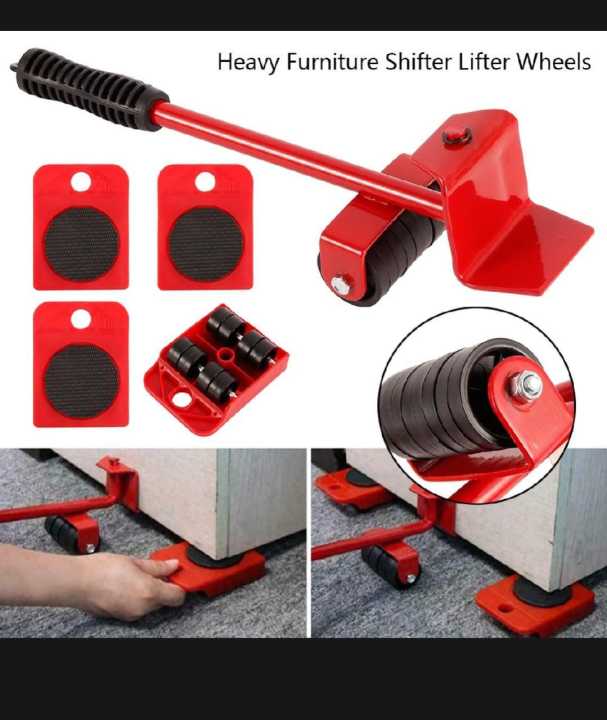 GST Furniture Moving Tool Heavy Object Mover Furniture Transport Lifter ...