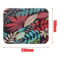 Creative Ethnic Style Canvas Mouse Pad Rubber Non-slip Gaming Mice Pad Desk Cushion Comfortable For Laptop PC MacBook. 