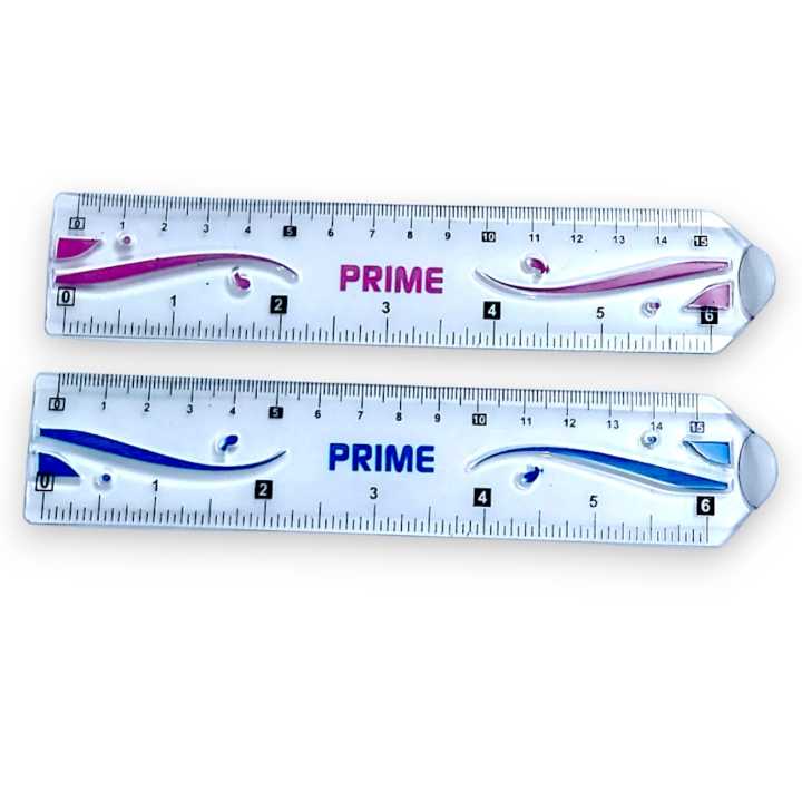 Prime Scales 6 inch 15cm - Accurate Measurements Back To School