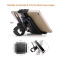 ARMICO Motorcycle Mobile Phone Stand Treadmill Tablet Stand Flexible Buckle Mount Holder Indoor Gym Handlebar on Exercise Bikes Mobile Phone Bracket for Bicycle Mobile Phone. 
