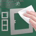 New Plastic Switch Socket Panel Universal Switch Socket Frame Wall Panels Electrical. 
