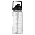 2L Water Bottle For Girls, Water Bottle For Gym, Boys, Home Use And Travel Water Bottle 2000ML Motivational Transparent Drinking Water Bottle With Straw, Beautiful Water Bottle For School For Girls And Boys, Fitness, Outdoor Sports, BPA Free Grade Plastic. 