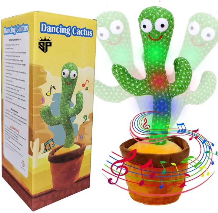 Dancing%20Cactus%20Toys%20for%20Kids%20Educational%20Plush%20Baby%20Toy%20Talking%20&%20Singing%20Electronic%20Pets%20for%206%20to%2012%20Months%20Toddler%20Repeats%20What%20You%20Say%20Voice%20Recorder%20Musical%20Toys%20with%20120%20Songs%20-%20Image%203