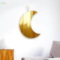 moon phase wall hanging mirror decor decorative. 