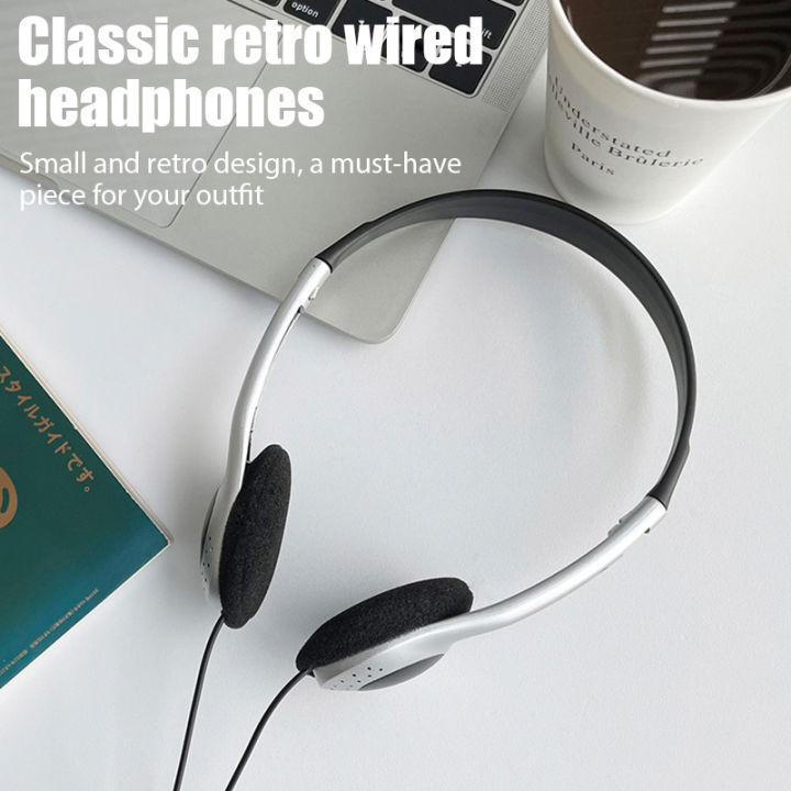 Fashion Vintage Retro Classic Headset 80s For Sony Panasonic CD MD Walkman MP3 Shooting Pose Model Headphone For Xiaomi Samsung Mushen