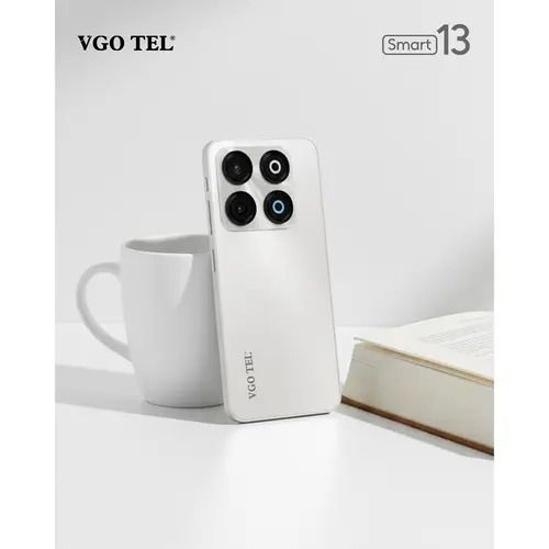 VGO TEL Smart 13  4GB RAM 128GB ROM 50MP Back Camera 5000 mAh Battery One Year Brand Warranty