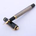 baoer 507 Golden Fountain Pen Xubeihong the eight horses GIFT Medium Nib Stationery Office school supplies. 