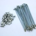 Front wheel spokes and nipples - motorcycle Taniyan - 36 pieces. 