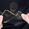Casing for Vivo Y20 Crocodile Pattern 360 Degree Rotating Ring Protective Cover Compatible with Magnetic Car. 