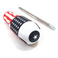 Screwdriver 2 in 1 | Reversible Dual End American USA Flag Screwdrivers Set | Tip Slotted & Tip Phillips Standard Length 9 inches ( Plus and Minus ends of tip). 
