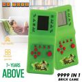 Portable LCD Handheld 9999-in-1 Super Brick Game Console - 9999 Exciting Games - Kids & Adult Entertainment - Battery Powered. 