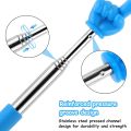 Telescopic Extendable Pointer Foldable Hand Pointer Finger Design Pointer Mini Stick Teacher Training Stick Classroom early educational stick Blackboard pointing tool. 